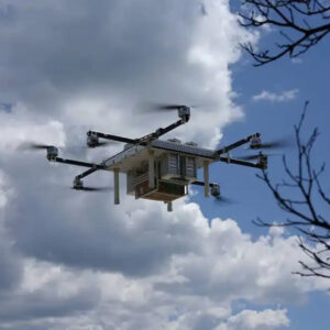 10KG Heavy Lift Cargo Drone High efficiency Delivery Octocopter UAV with Dropping box